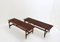 Mid-Century Wooden Benches by Ico & Luisa Parisi, 1950s, Set of 2 3