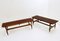 Mid-Century Wooden Benches by Ico & Luisa Parisi, 1950s, Set of 2 4