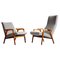 Reado and Ruster Lounge Chairs attributed to Yngve Ekström, 1960s, Set of 2 1