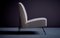 White Easy Chair attributed to Franchioni Mario for Frama, Italy, 1950s 2
