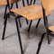 Vintage English Stacking Chairs, 1970s, Set of 14, Image 3