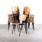 Vintage English Stacking Chairs, 1970s, Set of 14, Image 7