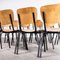 Vintage English Stacking Chairs, 1970s, Set of 14, Image 5