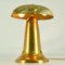 Modernist Dutch Brass Mushroom Shape Table Lamp, 1920s, Image 4