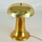 Modernist Dutch Brass Mushroom Shape Table Lamp, 1920s 7