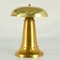 Modernist Dutch Brass Mushroom Shape Table Lamp, 1920s 5