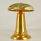 Modernist Dutch Brass Mushroom Shape Table Lamp, 1920s 2