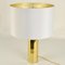 Tall Minimalist Octagonal Brass Table Lamps, 1970s, Image 4