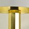 Tall Minimalist Octagonal Brass Table Lamps, 1970s 6