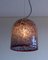 Lámpara colgante Neverrino de cristal de Murano de Gae Aulenti, años 70, Imagen 5