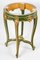 Louis XV Carved, Painted and Gilded Wood Pedestal Table 5