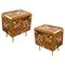 Mid-Century Night Stands or Side Tables, 1990s, Set of 2, Image 1