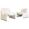 Italian Modern Teddy Fabric Alky Armchairs attributed to G. Piretti, Anonima Castelli, 1970s, Set of 2, Image 1