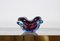Italian Purple, Blue and Pink Sommerso Murano Glass Bowl by Flavio Poli, 1960s 11