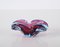 Italian Purple, Blue and Pink Sommerso Murano Glass Bowl by Flavio Poli, 1960s 14