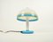 Murano Glass Mushroom Table Lamp attributed to F. Fabbian, Italy, 1980s 5