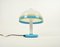 Murano Glass Mushroom Table Lamp attributed to F. Fabbian, Italy, 1980s, Image 5