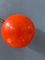 Lámpara de escritorio con forma de globo ocular era espacial en rojo al estilo de Gepo, años 70, Imagen 10