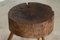Antique French Elm Chopping Block Table, 1890 10