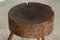 Antique French Elm Chopping Block Table, 1890, Image 10