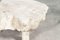 Small French Bleached Elm Stools, 1900, Set of 2, Image 7