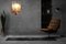 Italienische Vintage Murano Wandlampen aus Bernsteinfarbenem Glas, 1970er, 2er Set 15