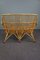 Mid-Century Dutch Rattan Bench, 1950, Image 3