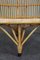 Mid-Century Dutch Rattan Bench, 1950, Image 12