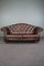Vintage Chesterfield Sofa in Sheep Leather 1