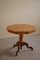 Vintage Art Deco Danish Octagon Side Table in Birch with Intarsia Top, 1940s 12