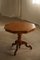 Vintage Art Deco Danish Octagon Side Table in Birch with Intarsia Top, 1940s 7
