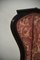 Poltrona antica imbottita con schienale alato, Immagine 7