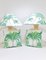 Riviera Palm Tree Table Lamp with Matching Pillow by Tommaso Barbi, 1970s, Set of 2 4