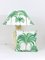 Lampada da tavolo Riviera Palm con cuscino coordinato di Tommaso Barbi, anni '70, set di 2, Immagine 14