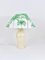 Lampe de Bureau Riviera Palm Tree avec Coussin Assorti par Tommaso Barbi, 1970s, Set de 2 6