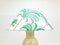 Riviera Palm Tree Tischlampe mit passendem Kissen von Tommaso Barbi, 1970er, 2er Set 11