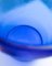 Vintage Italian Flowerpot in Blue Glass, 1970s 7