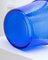 Vintage Italian Flowerpot in Blue Glass, 1970s 4