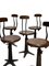 Vintage Industrial Spring Back Stools from Simanco, 1920s, Set of 6 2