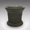 Antique English Georgian Decorative Planter in Cast Iron, 1750s, Image 4