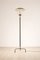 Lámpara de pie belga con trípode de latón, años 50, Imagen 1