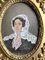 Bessa, Viktorianisches Frauenportrait, 19. Jh., Aquarell, gerahmt 2