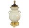 Lámpara de porcelana china esmaltada agrietada, década de 1800, Imagen 1