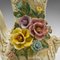 Antique Italian Decorative Floral Encrusted Ewer, 1920s 8