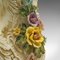 Antique Italian Decorative Floral Encrusted Ewer, 1920s 9
