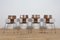 Model 3103 Dining Chairs by Arne Jacobsen for Fritz Hansen, 1970s, Set of 4, Image 7