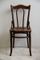 Antique Viennese Chairs from Fischel, Set of 4 7