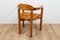 Wooden Dining Chair with Armrests by Rainer Daumiller, 1970s 2