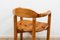 Sedia da pranzo in legno con braccioli di Rainer Daumiller, anni '70, Immagine 3
