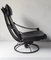 Chaise Vintage Noire de Nelo Möbel, 1970s 6